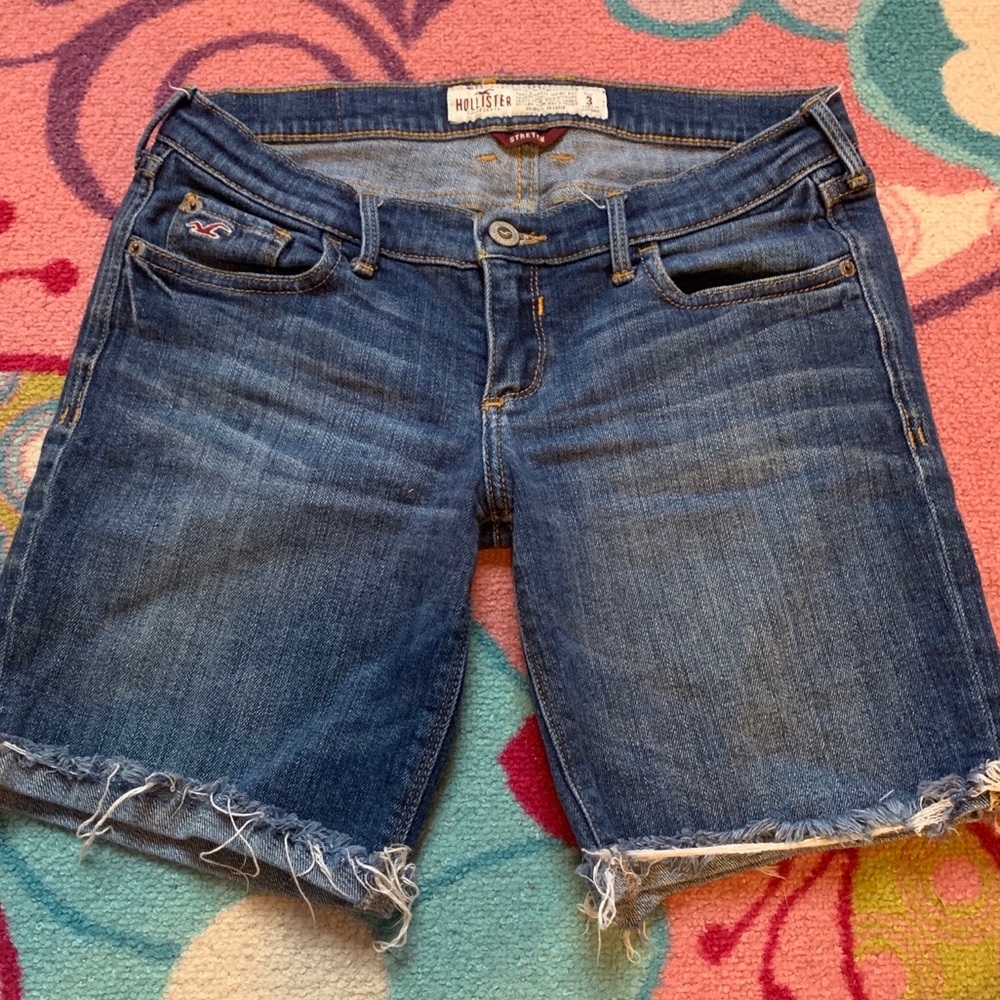 Hollister Stretch Jean Shorts size 3